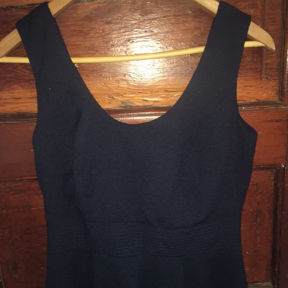 NWOT Double Zero Navy Blue Dress - Picture 3 of 16